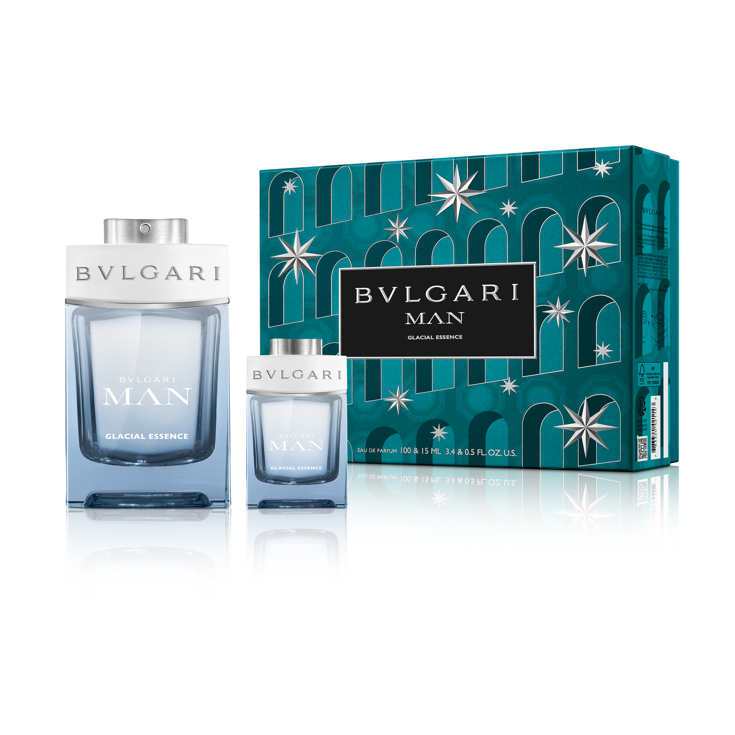 BULGARI MAN GLACIAL ESS.EDP 100ML+MINI