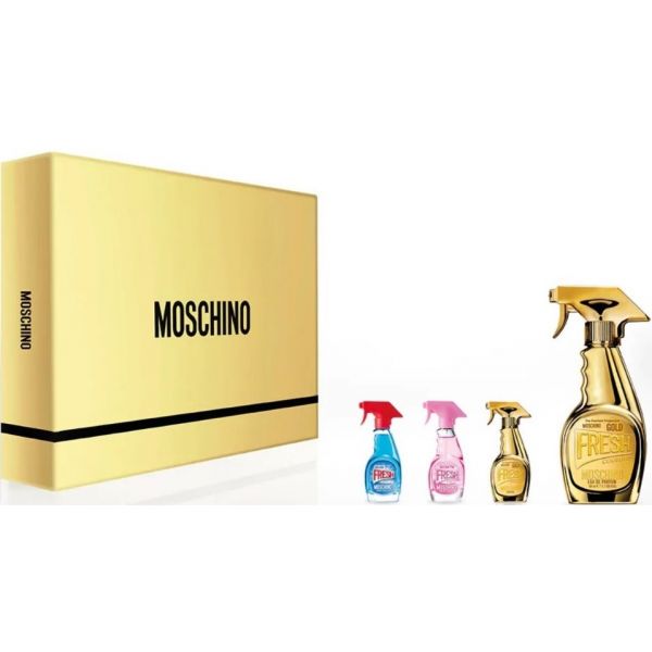 MOSCHINO FRESH GOLD COF 50 ML+3 MINI