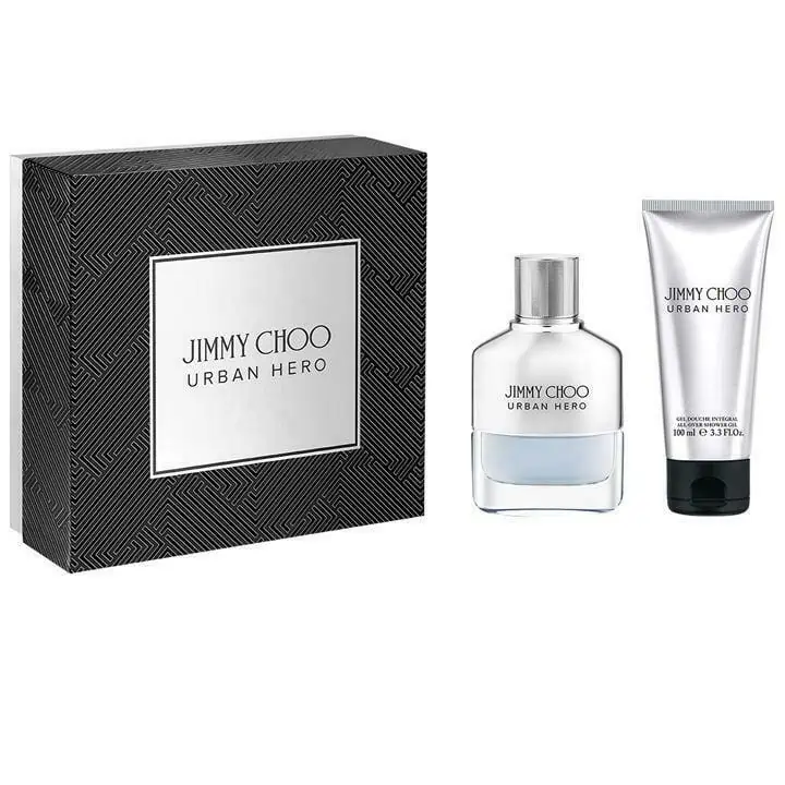 JIMMY CHOO URBAN HERO EDP 50ML+ GEL DOUC