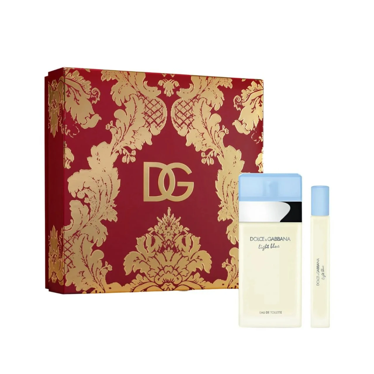 D & G LIGHT BLUE F COF 100ML+MINI 10 ML