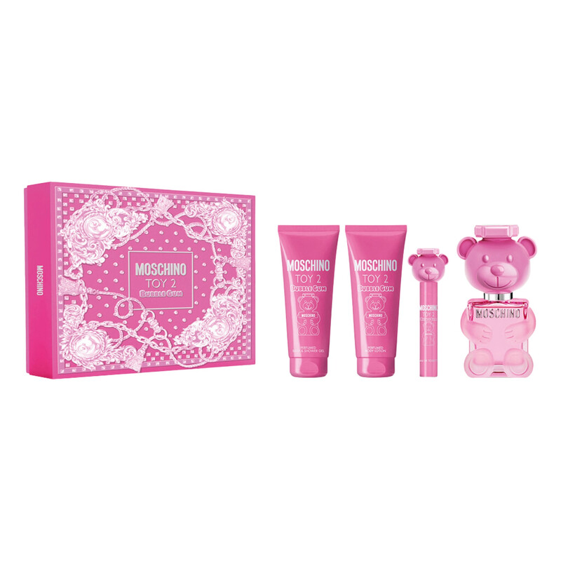 MOSCHINO TOY 2 BUBBLE GUM EDT 100ML+3PCS