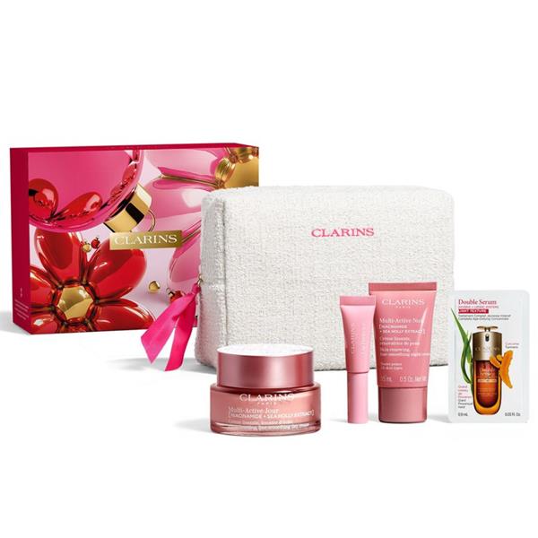 CLARINS VP MULTI ACTIVE (MULTI ACTIVE NUIT 15ML+MINI LIP PERF 01+ECH DS EYES)