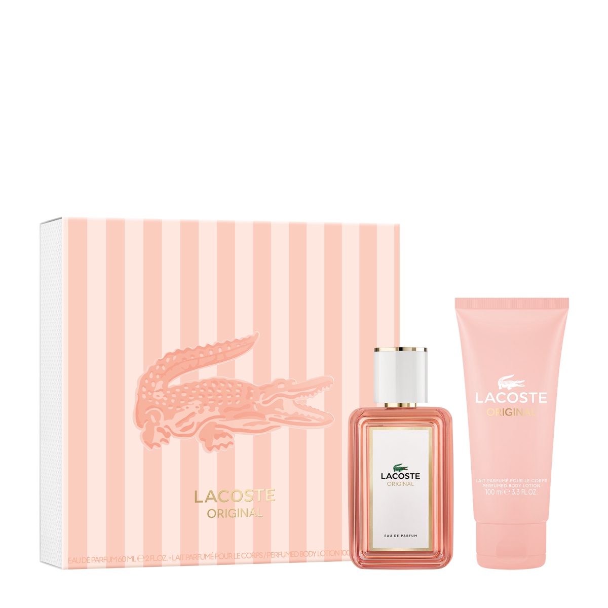 LACOSTE ORIGINAL WOMEN COF EDP 60M+LOTION